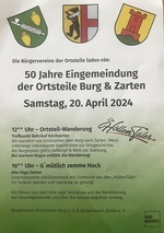 Wanderung Eingemeindung 50Jahre